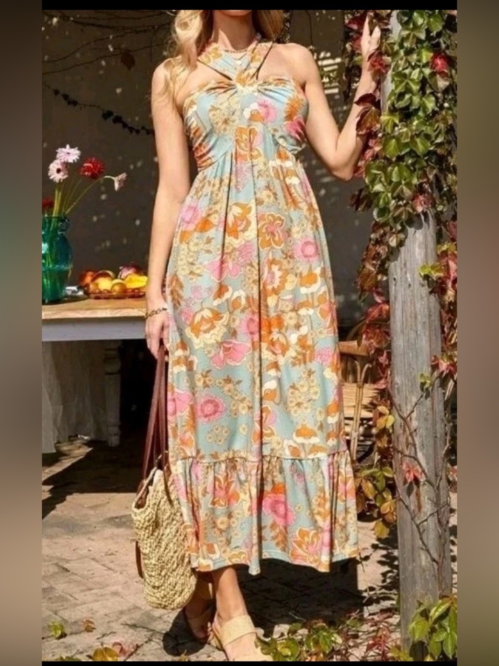 NWT Grace Karin maxi dress, Sz Medium